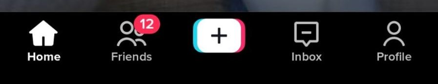 This image shows how to record a video on TikTok 