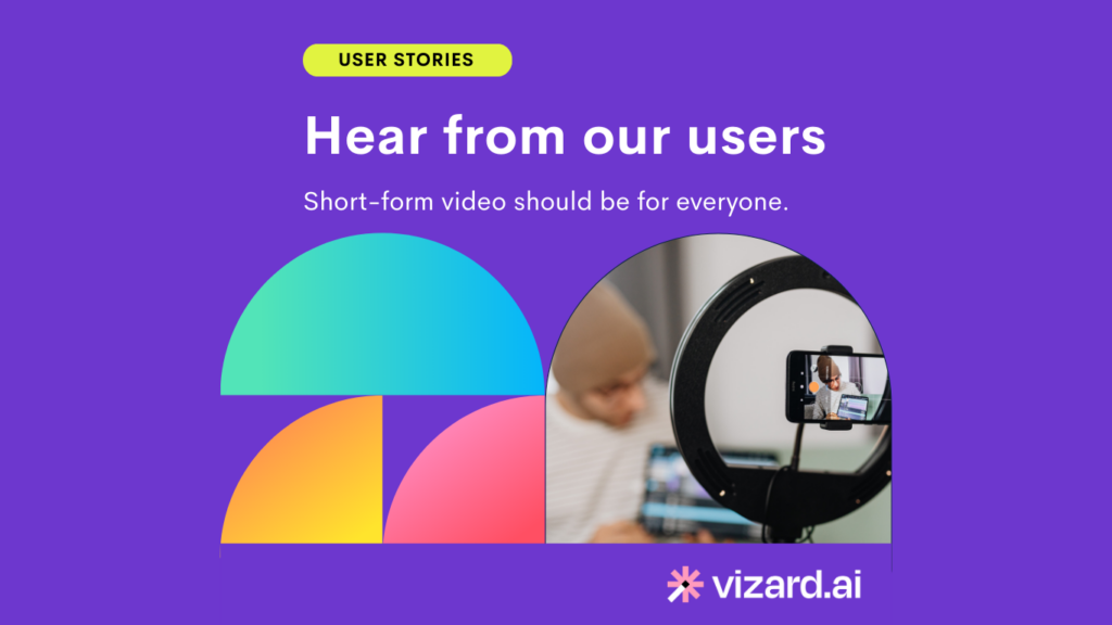 Vizard user story - blog