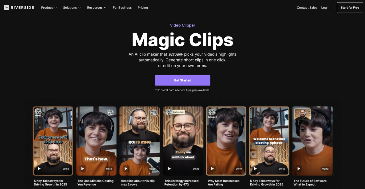 Riverside - homepage