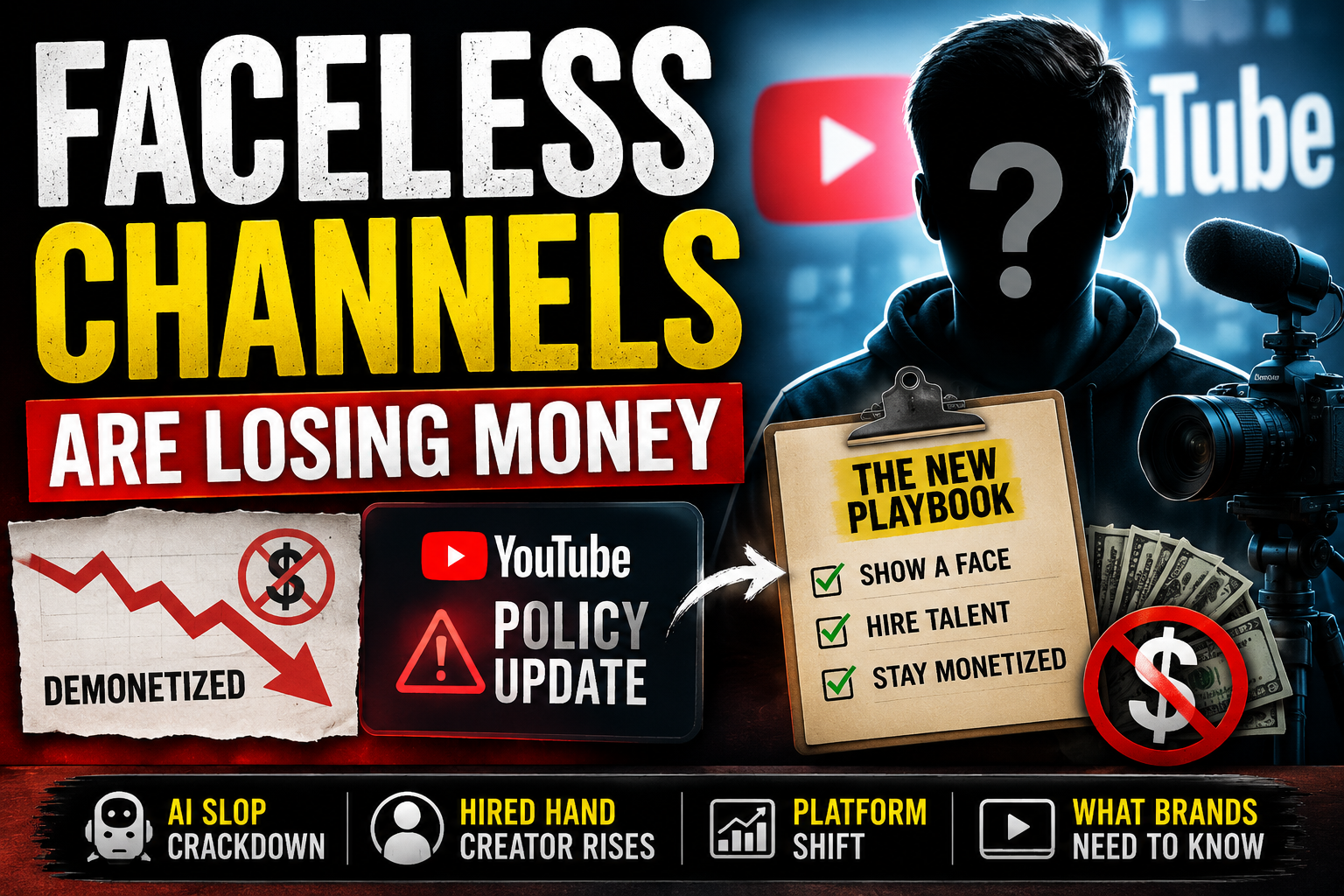 AI Faceless channels are losing money