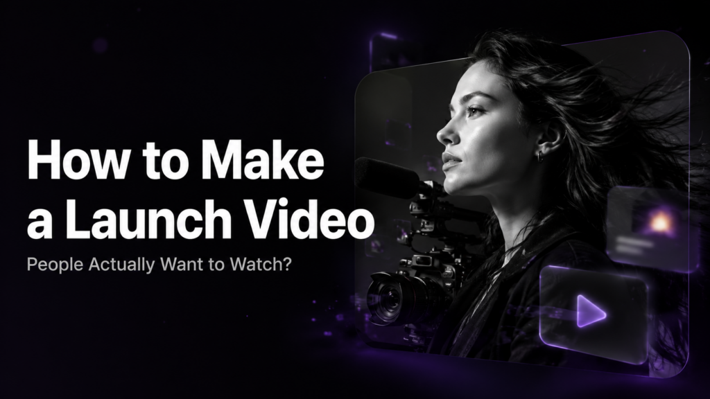 How to Make a Launch Video People Actually Want to Watch